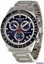 Tissot PRS516 Blue Dial Chronograph Mens Watch T0444172104100