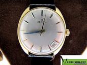Zenith Oro Giallo 18Kt Nuovo Box & Paper