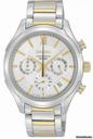 Seiko Chronograph Two-tone Mens Watch SSB021