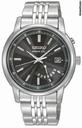 Seiko Kinetic Retro Day Date Stainless Steel Mens Watch SRN029P1