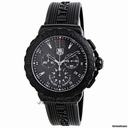 TAG Heuer Formula 1 Black Dial Black Rubber Mens Watch CAU1114.FT6024