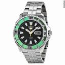 Seiko 5 Sports Automatic Divers Green Ion-plated Bezel Mens Watch SRP205K1