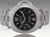Panerai PAM 221 H - Luminor Marina - 44mm Titanium - SS/Titanium Bracelet - DISCONTINUED MODEL - Boxes/Papers & As-New
