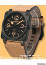 Bell & Ross BR03-92 HERITAGE Stainless Steel PVD