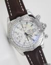 Breitling Chronomat Evolution in Stahl mit Perlmutt Ziffernblatt unget