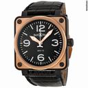 Bell & Ross BR 01 Automatic Black Dial Mens Watch BR0192-BICOLOR