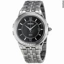 Seiko Le Grand Sport Steel Black Mens Watch SKK637