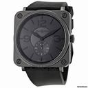 Bell & Ross Phantom Black Dial Ceramic Mens Watch BRS-BLC-PH/SBR