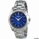 Seiko Blue Dial Stainless Steel Mens Watch SGEF77