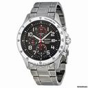 Seiko Chronograph Sports Stainless Steel Mens Watch SNDA81