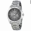 Seiko Grey Dial Stainless Steel Mens Watch SGEF79