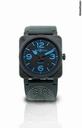 Bell & Ross Aviation Phantom Blue Men's Watch BR 03-92