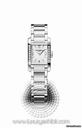 Baume & Mercier &  Diamant Polished Steel Ladies Watch MOA8739