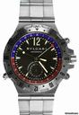 Bulgari Mint Pre Owned  Diagono - Black Dial - Bracelet - GMT40S