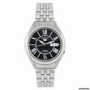 Seiko 5 Automatic Black Dial Stainless Steel Mens Watch SNKL33