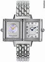 Jaeger-LeCoultre Reverso Duetto Silver Dial Manual Wind Ladies Watch Q2668110