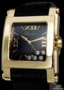 Chopard Happy Sport II Square XL 18k Gold 5 Floating Diamonds