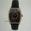 Franck Muller CURVEX ROSE GOLD DiAMOND BEZEL 7502 QZD