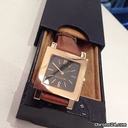 Bulgari square SQ27GL gold quartz