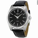 Seiko Black Dial Mens Watch SGEF81P2