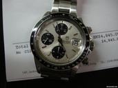 Tudor 94200 Chronograph Rolex Crown & Bracelet, with Service Paper