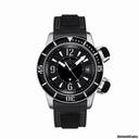 Jaeger-LeCoultre Master Compressor Black Dial Leather Strap Mechanical Mens Watch Q183T470