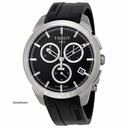 Tissot T-sport Titanium Black Dial Rubber Mens Watch T0694174705100