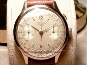 Invicta Solid Pink Gold Oversize Vintage Chronograph