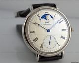 IWC Portofino Manual Wind Vintage Collection Moon Platinum NEW
