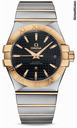 Omega Constellation Chronometer 35 mm Brushed Steel and Yellow Gold