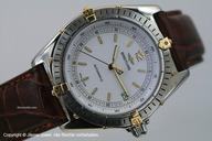 Breitling Antares Automatic Stahl / Gold Lederband