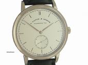 A. Lange & Sohne Saxonia Handaufzug kleine Sekunde 18kt Wei gold 37mm