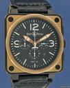 Bell & Ross Instrument Chrono Pink Gold & Carbon & Steel