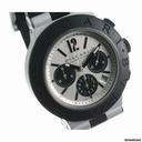 Bulgari Diagono Alu / Kautschuk Herrenchronograph  Ref. AC44TA Neuw.