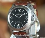 Panerai PAM 176 titanium base model black sandwich dial: Retail