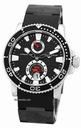 Ulysse Nardin Gent's Stainless Steel Limited  Black Surf Maxi Marine Diver