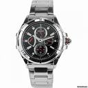 Seiko Retrograde Chronograph Quartz Black Dial Mens Watch SRL033