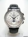 Zenith El Primero Chronomaster steel/acier triple date moon phases/phases de lune cadran silver dial