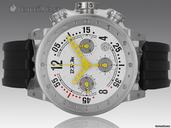B.R.M V-12 Automatic Chronograph - Ref. V12/44 - 44mm Stainless Steel Piston Shaped Case - Brand New