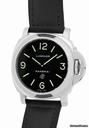 Panerai Gent's Stainless Steel  44mm Luminor Base Logo Dial Strapwatch