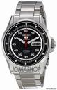 Seiko 5 Automatic Black Dial Stainless Steel Mens Watch SNZH23
