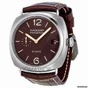 Panerai Radiomir 8 Days Brown Dial Mens Watch PAM00346