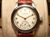Longines Tre Tacche "Step Case" waterproof 1937 watch