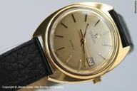 Omega Quartz Edelstahl / Gold mit Datum