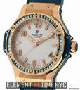 Hublot Big Bang Quartz Gold Tutti Frutti 38mm 18k Rose Gold NIB