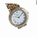 Chopard Damenuhr 750er Gelbgold, Brillantl��nette mit 24 Diamanten