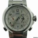 Oris FULL STEEL  IN BOX WITH ALL WARRANTY PAPERS.