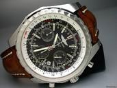 Breitling "BENTLEY MOTORS" Chronograph in Edelstahl
