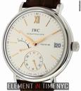 IWC Portofino Hand Wound Eight Days Steel 45mm IW5101-03 NIB