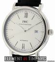 IWC Portofino Automatic Steel Silver Dial 40mm IW3565-01 NIB